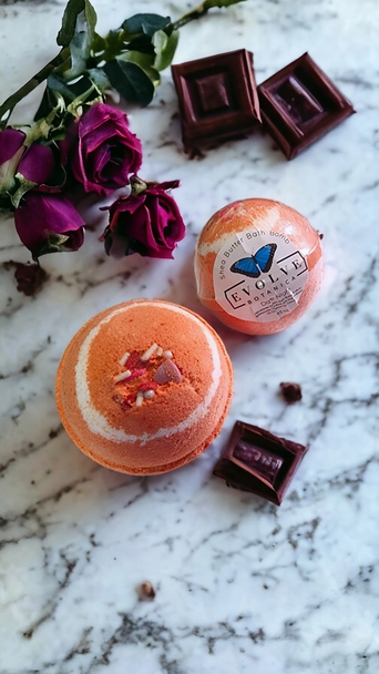 Evolve Botanica Bath Bomb - Date Night (Valentine, Seasonal)