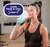 Women drinking clear whey protein powder + collagen