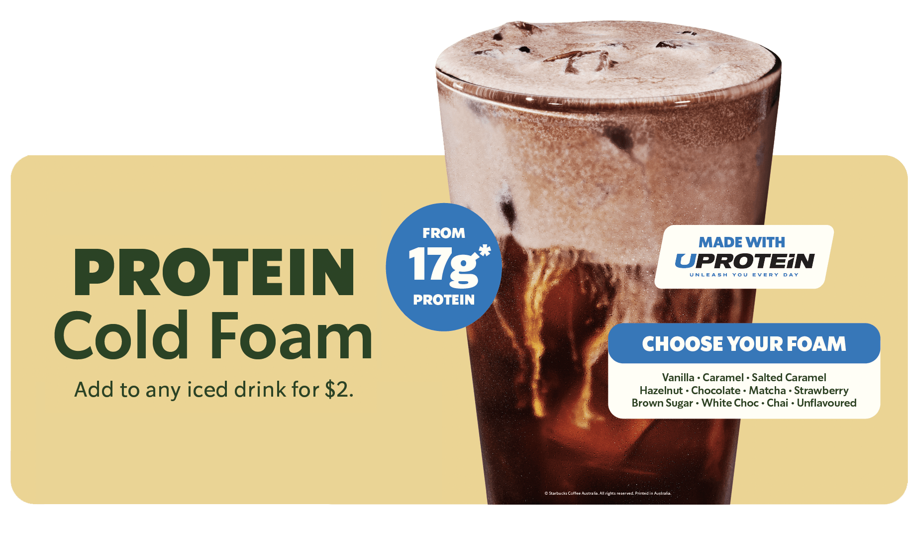 Cold Foam Made With Uprotein
