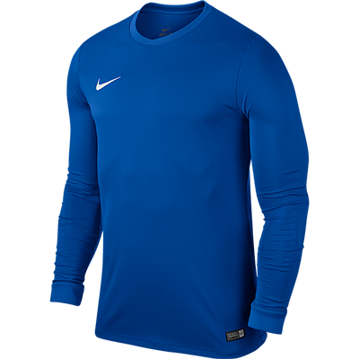 nike park vi long sleeve football shirt