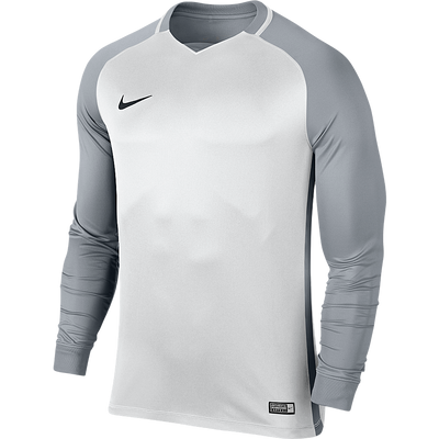 nike trophy iii long sleeve football jersey