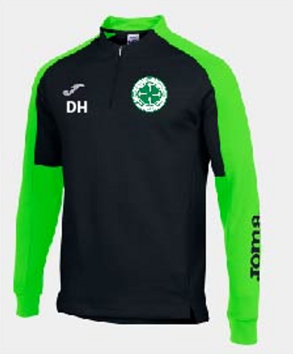 Cleator Moor Celtic FC ECO Championship Zip Neck Sweatshirt