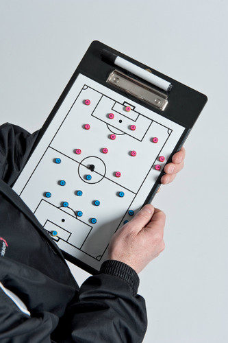 Precision Reversible Soccer Coach Clip Board