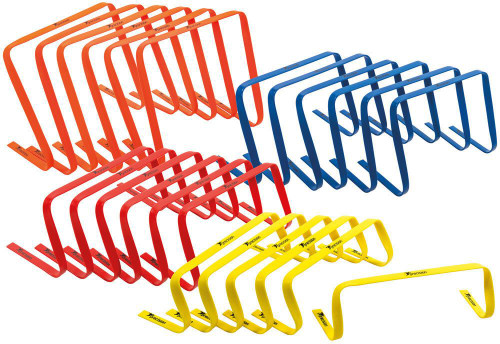 Precision Flat Hurdle Set of 6  - 6" Yellow