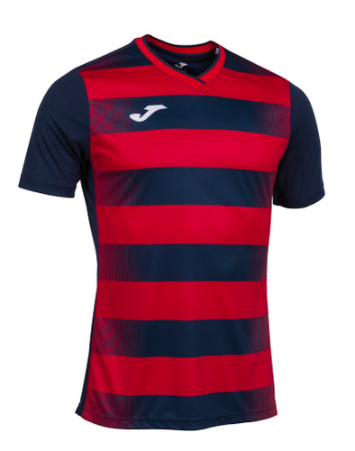 Joma Europa V Hooped Short Sleeve Jersey