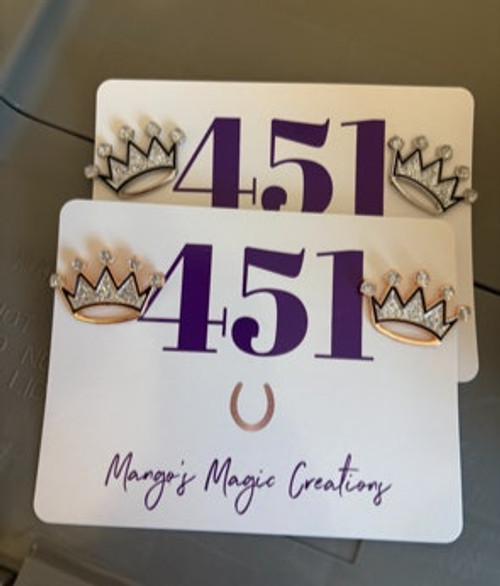 Mango's Magic Creations Show Number Pins