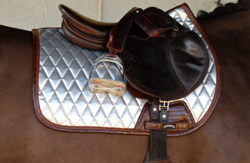 Jump Saddle Pad | Chrome