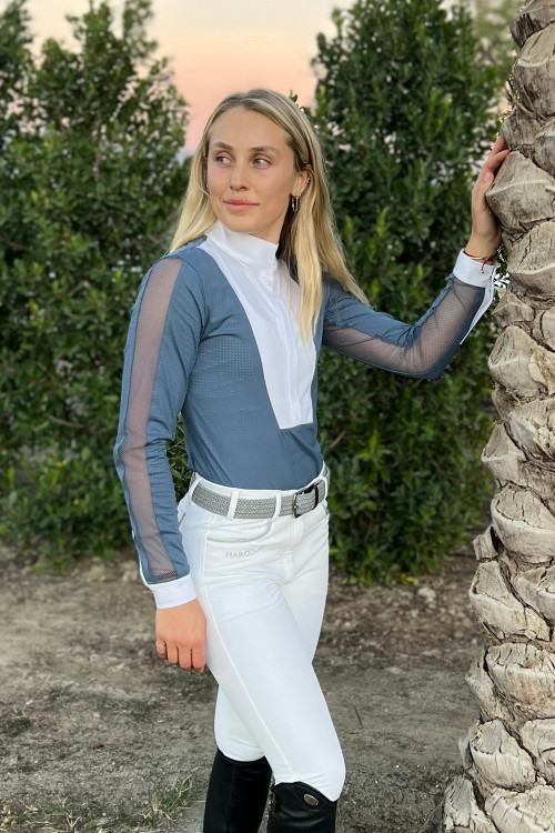 Coco Long Sleeve Competition Polo