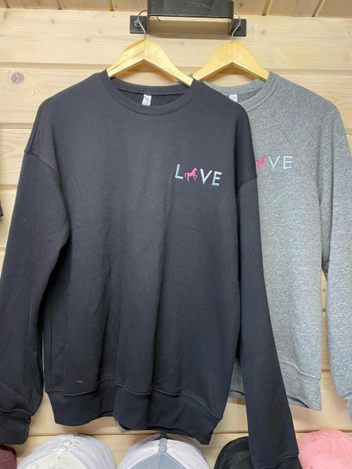 Love crew sweatshirt