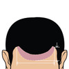 Men's Frontal Hairpiece Custom Made