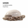 Mens Toupee M109 8"x10" Mono Top Lace Front Hair System