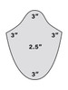 2.5" – 3" #333