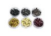 Micro Link Cold Fusion Beads Silicone Liner 100 beads Baking Paint Burgundy Color