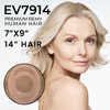 EV7914 Mono Lace Top Volumizing Hair Topper