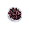Copper Beads Micro Link Cold Fusion Beads  100 beads Burgundy Color