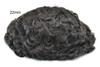 M108 Permed Wavy Curly Hairpiece