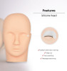 Mannequin Training Head for Eyelash Extensions