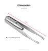 Eyebrow Stainless Steel Tweezers with LED Light