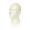 Hairess Men's Styrofoam Mannequin Head Beige