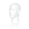 Hairess Men's Styrofoam Mannequin Head White