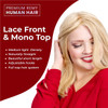 Nicole Premium Human Hair Silk Top Full Cap Women Wig (Nicole)