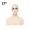 Realistic Mannequin Head and Bust Model