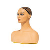 Head and Shoulder Female Mannequin with Wig Cap