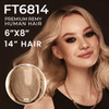 FT6814 French topper weft