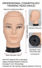 Mannequin Head PVC Styling Head