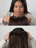 LP46 Low Density Mono Lace Top Clip-In Human Hair Topper