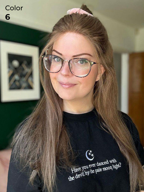 Silicone Skin Hair Loss Medical Wig Fiona