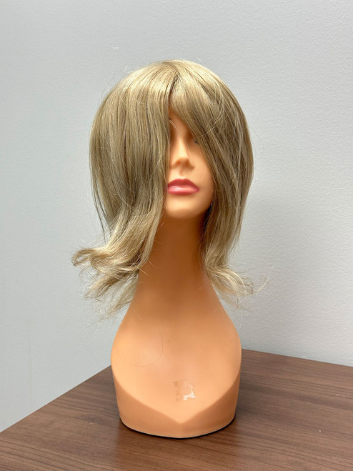 Overstock Women's Q12 French Lace Hair Topper with 6 clips ID776