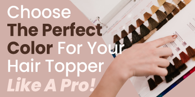 Choose The Perfect Color For Your Hair Topper Like A Pro!