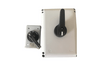 AMS DC Momentary (Spring) Reversing Drum Switch with drum switch beside it Thumbnail Image