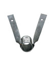 Boathouse Galvanized Single V Pipe Support Thumbnail Image