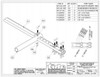 Specifications for Tide Tamer Aluminum Tide Guide w/ 90 Degree Arm Thumbnail Image