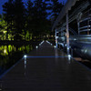 Solar Dock Lights at night Thumbnail Image