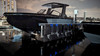 Side view of boat on HarborHoist H2 Floating Boat Lift Thumbnail Image