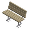 Tan Lakeview Bench On-Deck Thumbnail Image