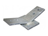 Aluminum Bunk Bracket (Single) for Pontoon Cradle