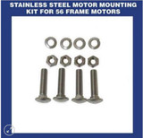 Stainless Steel hardware for mounting 56 frame motor
