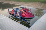 jet ski on Shoremaster 1200 PWC Lift