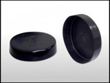 Black Flat Pile Caps