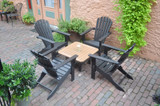 Square Conversation Table 30" with chairs