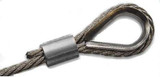 1/4 X 26 Stainless Steel Cable W/Hardeye (SKIFF LIFT)