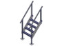 4 Step Dock Steps with Handrail
