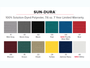 Sun-Dura Color choices