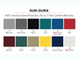 Universal Tandem Tire Cover Color Choices