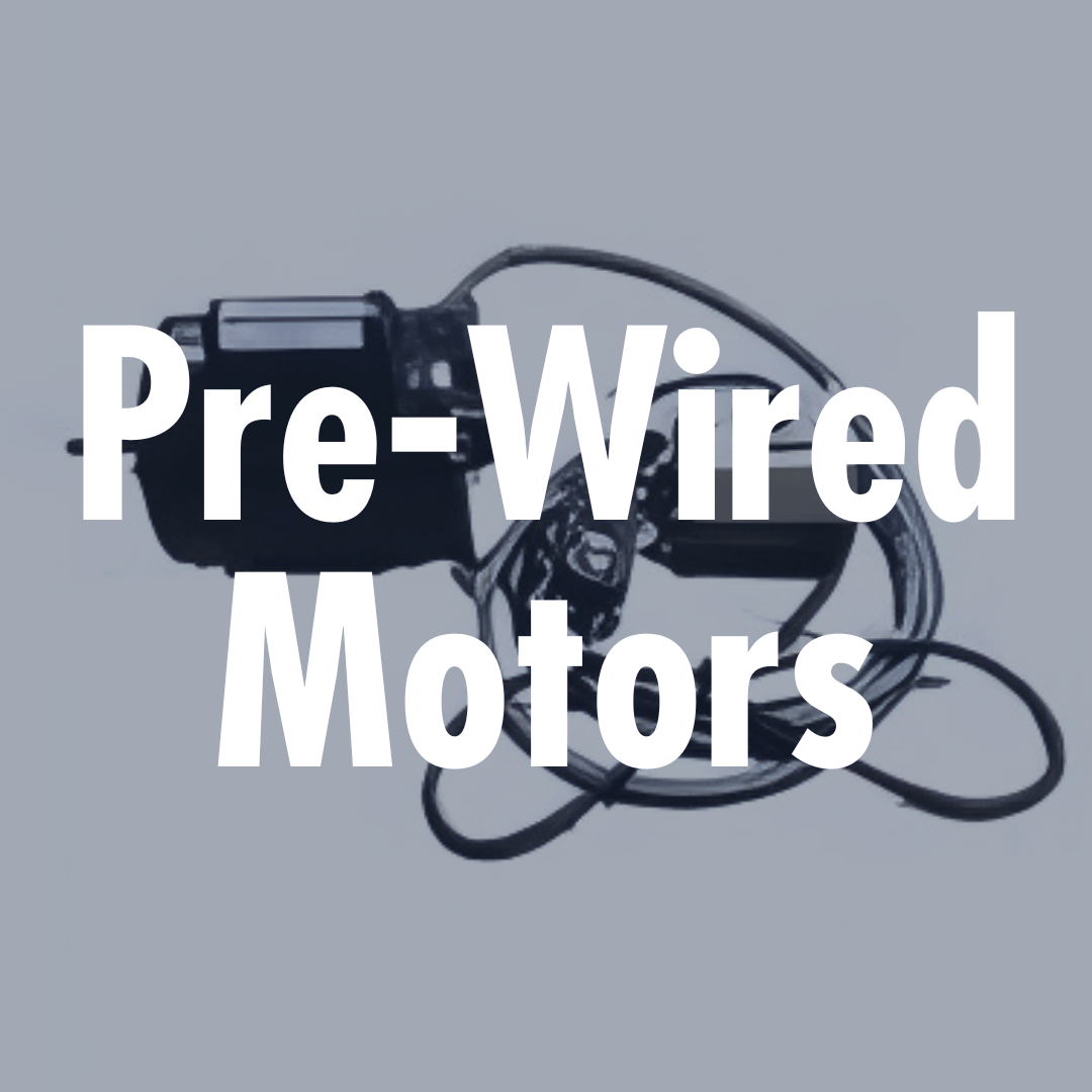 pre-wired motors