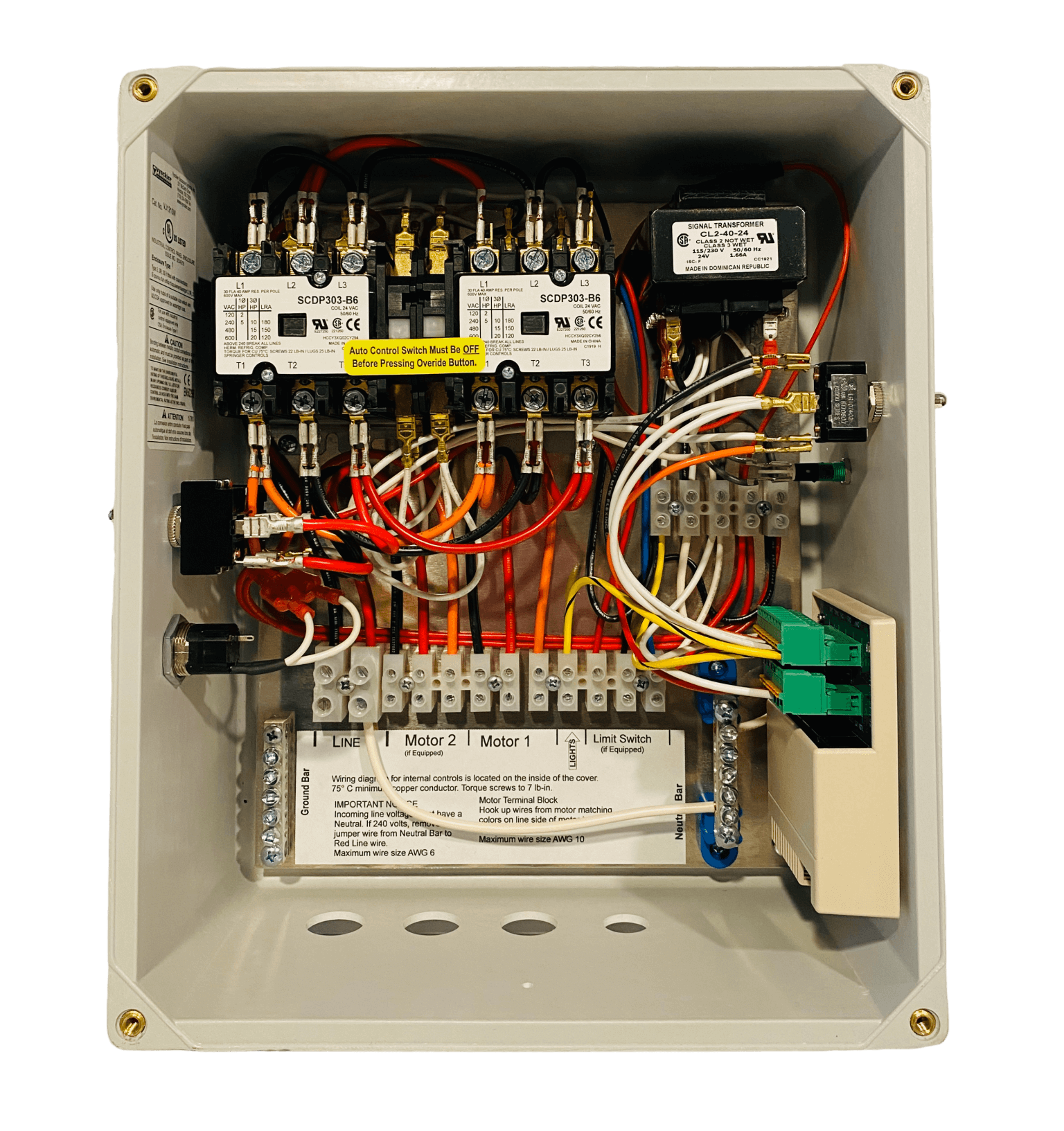 TEC A/C Remote Control Unit Auto Shop Boat Lift Warehouse